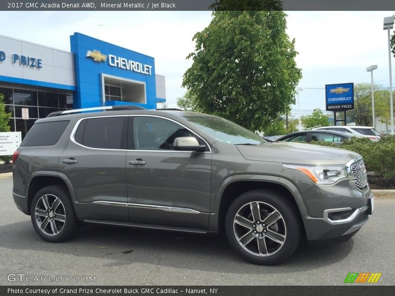 Mineral Metallic / Jet Black 2017 GMC Acadia Denali AWD