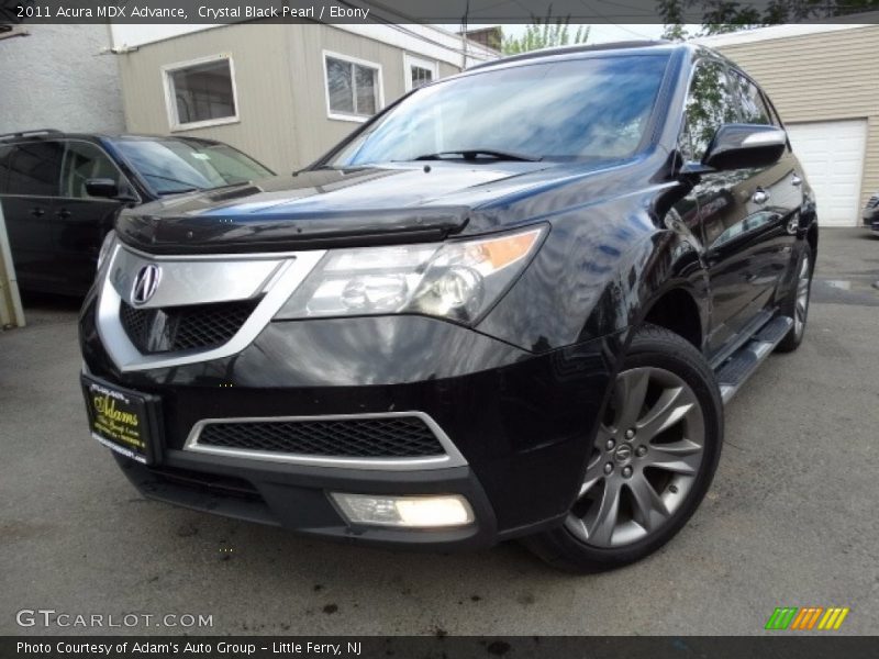 Crystal Black Pearl / Ebony 2011 Acura MDX Advance