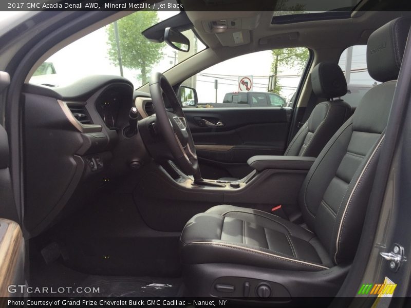 Mineral Metallic / Jet Black 2017 GMC Acadia Denali AWD