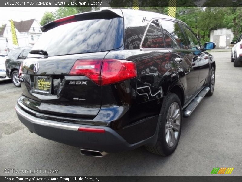 Crystal Black Pearl / Ebony 2011 Acura MDX Advance