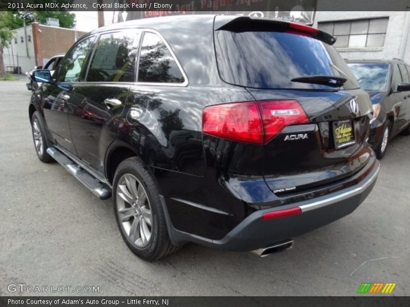 Crystal Black Pearl / Ebony 2011 Acura MDX Advance
