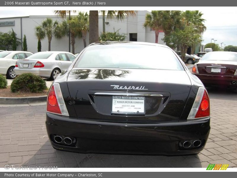 Nero (Black) / Nero 2006 Maserati Quattroporte Sport GT