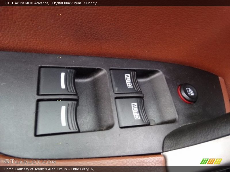 Crystal Black Pearl / Ebony 2011 Acura MDX Advance