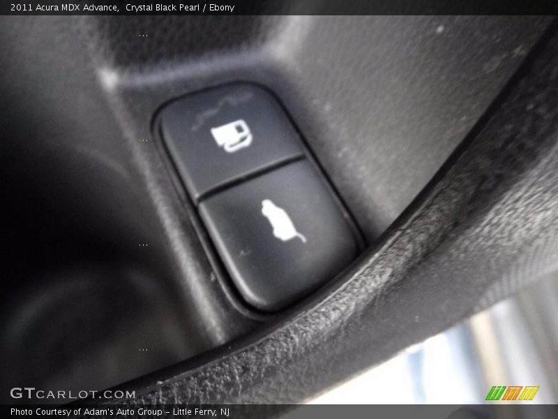 Crystal Black Pearl / Ebony 2011 Acura MDX Advance