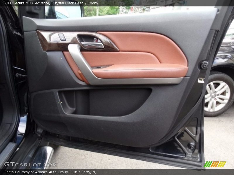 Crystal Black Pearl / Ebony 2011 Acura MDX Advance