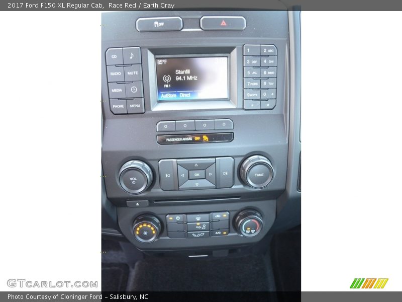 Race Red / Earth Gray 2017 Ford F150 XL Regular Cab