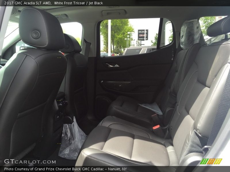 White Frost Tricoat / Jet Black 2017 GMC Acadia SLT AWD
