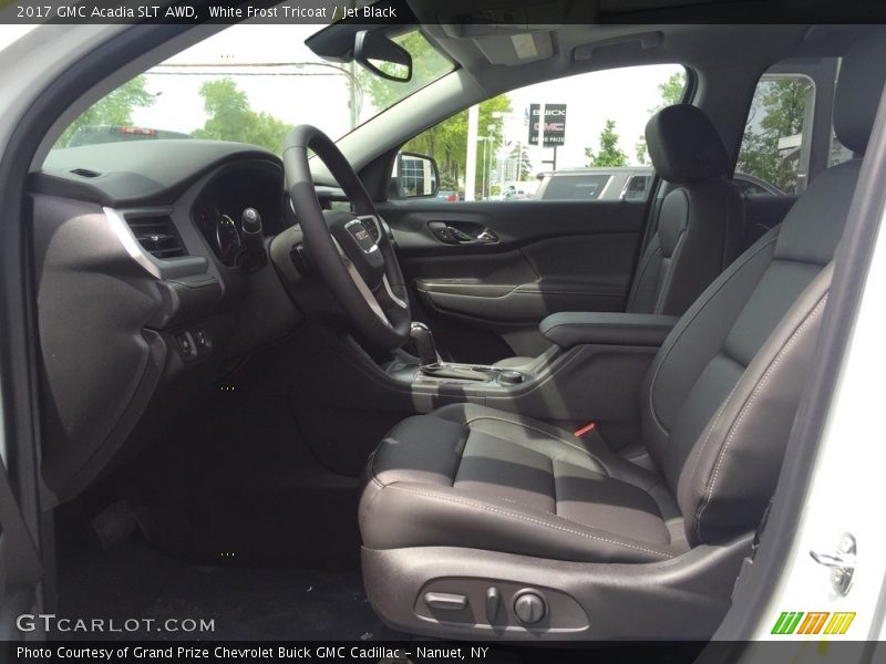White Frost Tricoat / Jet Black 2017 GMC Acadia SLT AWD
