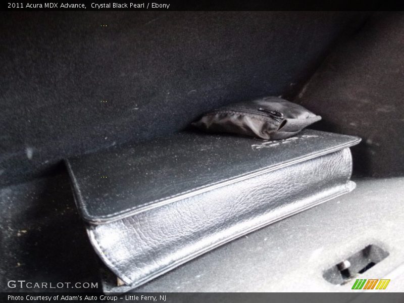 Crystal Black Pearl / Ebony 2011 Acura MDX Advance