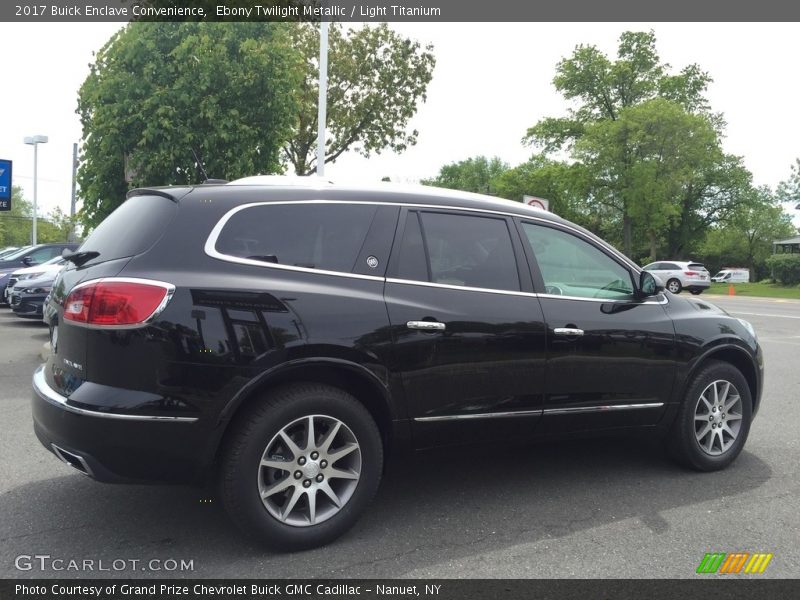 Ebony Twilight Metallic / Light Titanium 2017 Buick Enclave Convenience
