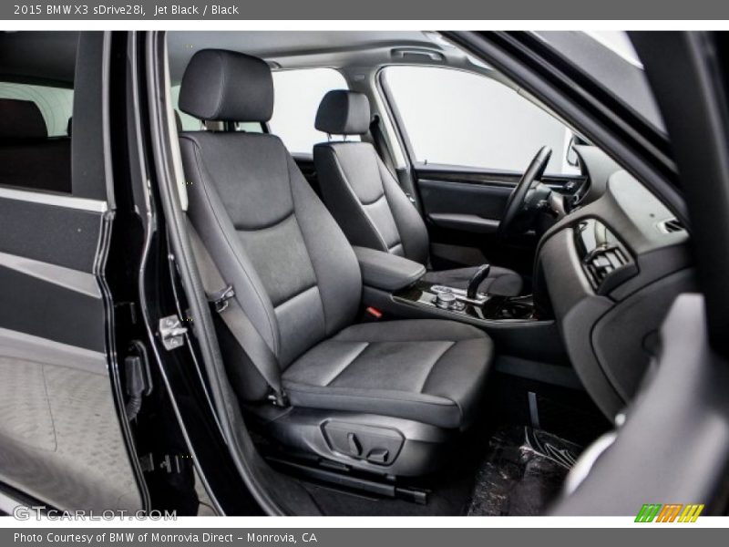 Jet Black / Black 2015 BMW X3 sDrive28i