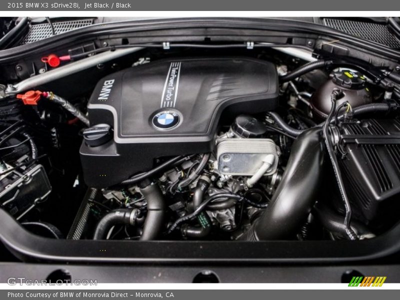Jet Black / Black 2015 BMW X3 sDrive28i
