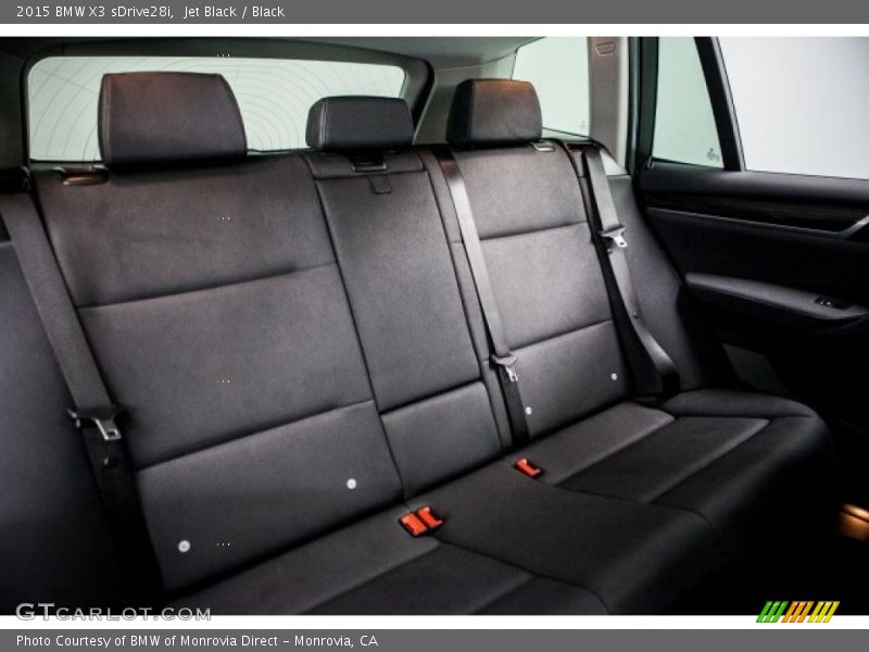 Jet Black / Black 2015 BMW X3 sDrive28i