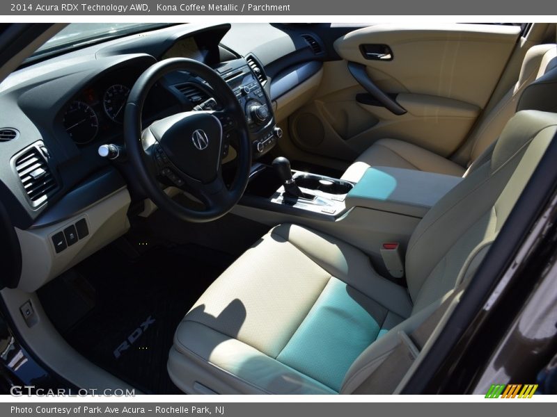 Kona Coffee Metallic / Parchment 2014 Acura RDX Technology AWD