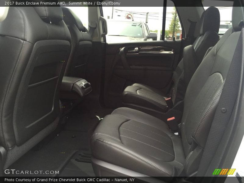 Summit White / Ebony/Ebony 2017 Buick Enclave Premium AWD