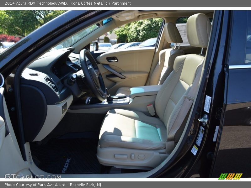 Kona Coffee Metallic / Parchment 2014 Acura RDX Technology AWD