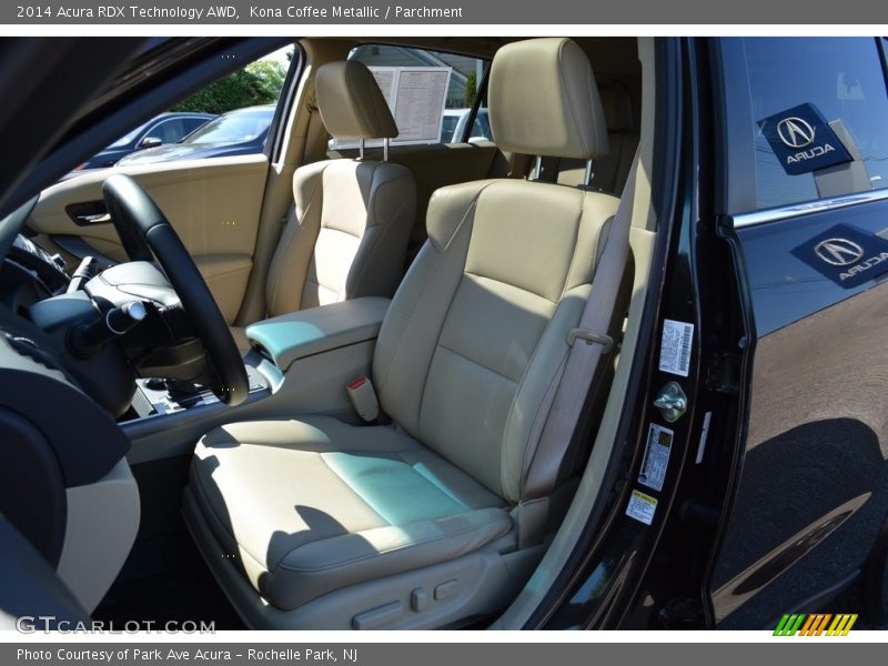 Kona Coffee Metallic / Parchment 2014 Acura RDX Technology AWD