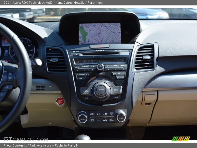 Kona Coffee Metallic / Parchment 2014 Acura RDX Technology AWD