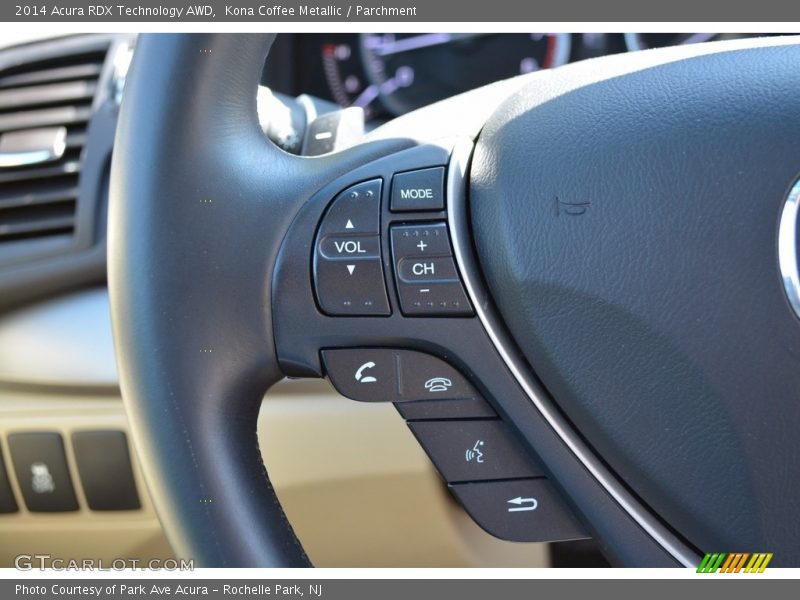 Kona Coffee Metallic / Parchment 2014 Acura RDX Technology AWD