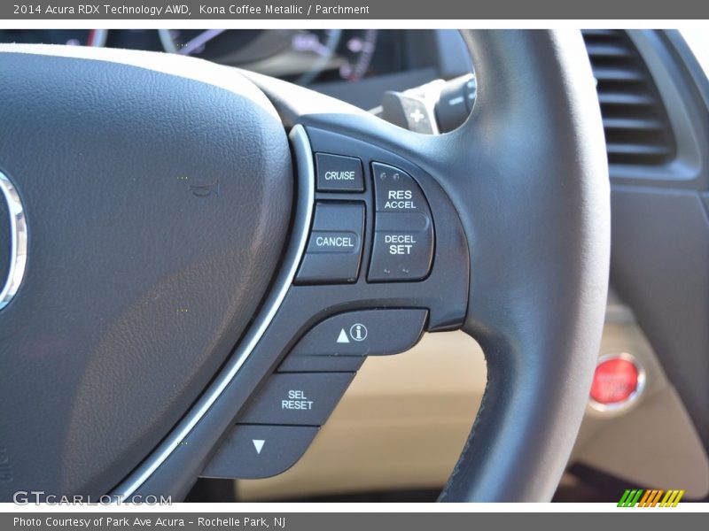 Kona Coffee Metallic / Parchment 2014 Acura RDX Technology AWD