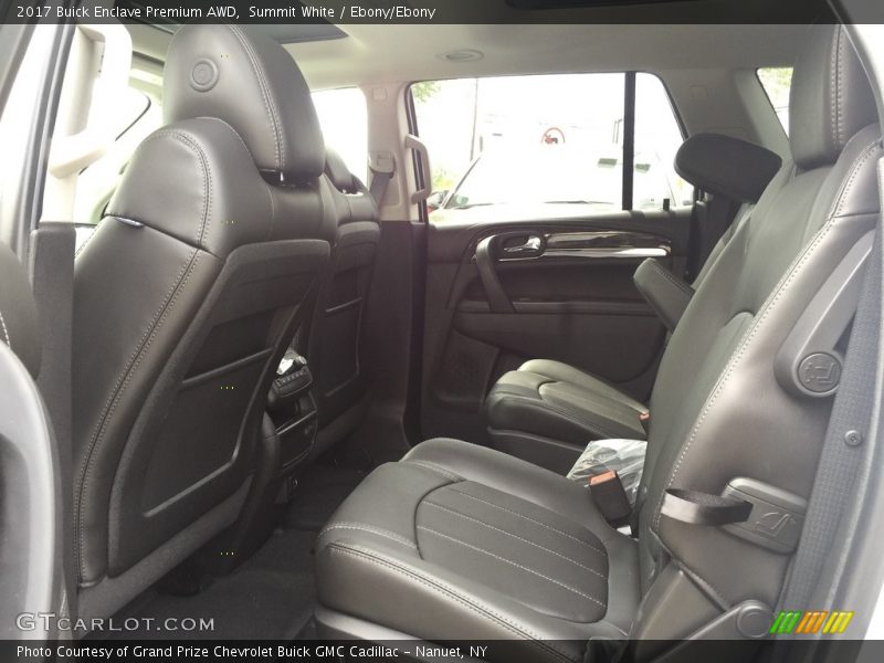 Summit White / Ebony/Ebony 2017 Buick Enclave Premium AWD