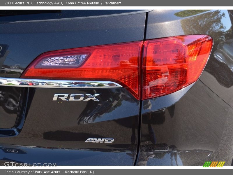 Kona Coffee Metallic / Parchment 2014 Acura RDX Technology AWD