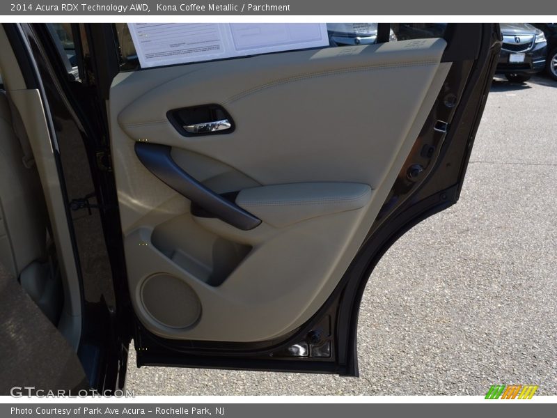 Kona Coffee Metallic / Parchment 2014 Acura RDX Technology AWD