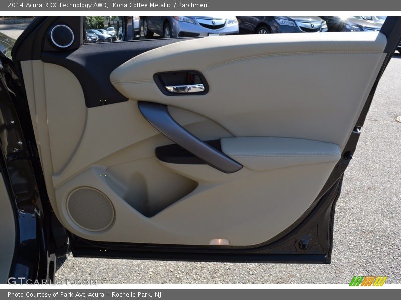 Kona Coffee Metallic / Parchment 2014 Acura RDX Technology AWD