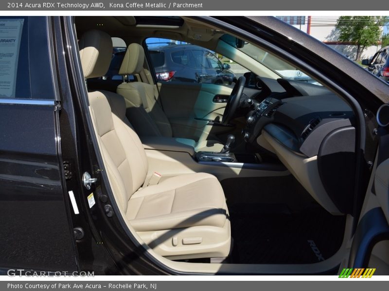 Kona Coffee Metallic / Parchment 2014 Acura RDX Technology AWD