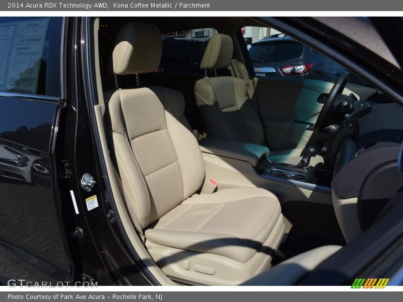 Kona Coffee Metallic / Parchment 2014 Acura RDX Technology AWD