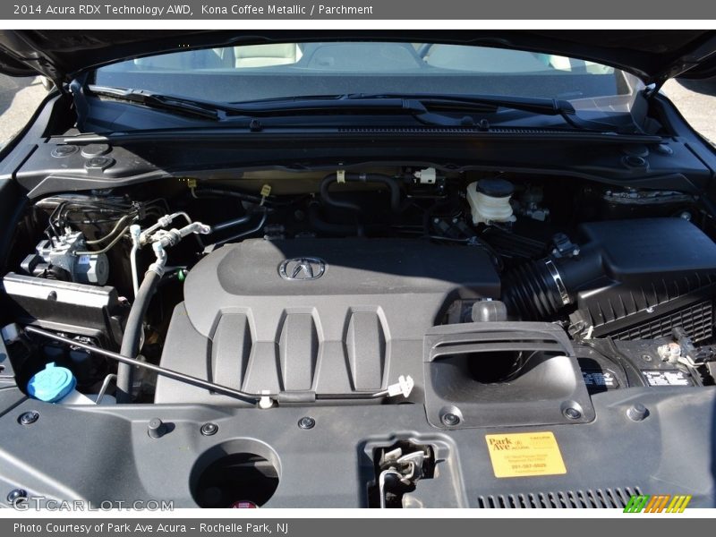 Kona Coffee Metallic / Parchment 2014 Acura RDX Technology AWD