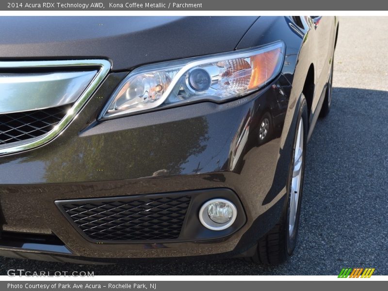 Kona Coffee Metallic / Parchment 2014 Acura RDX Technology AWD