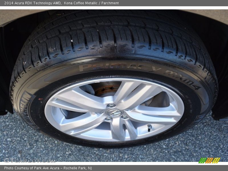 Kona Coffee Metallic / Parchment 2014 Acura RDX Technology AWD