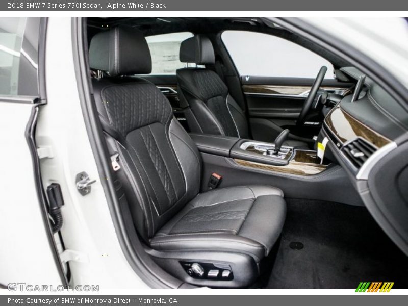  2018 7 Series 750i Sedan Black Interior