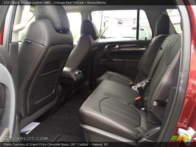 Crimson Red Tintcoat / Ebony/Ebony 2017 Buick Enclave Leather AWD