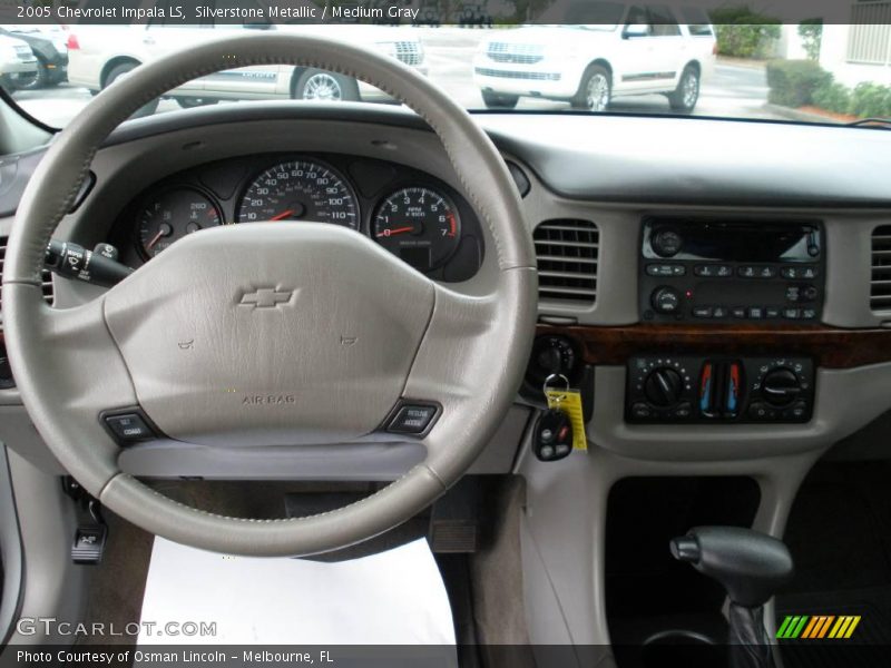 Silverstone Metallic / Medium Gray 2005 Chevrolet Impala LS