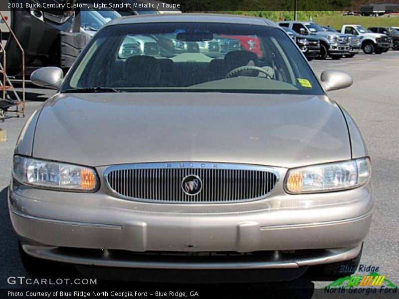 Light Sandrift Metallic / Taupe 2001 Buick Century Custom