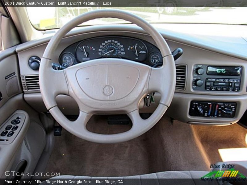 Light Sandrift Metallic / Taupe 2001 Buick Century Custom