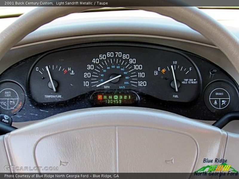 Light Sandrift Metallic / Taupe 2001 Buick Century Custom