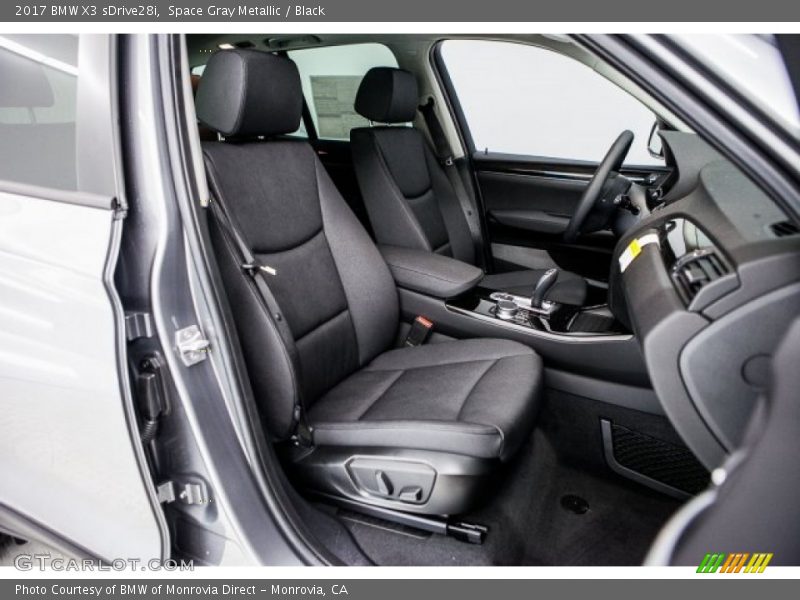 Space Gray Metallic / Black 2017 BMW X3 sDrive28i
