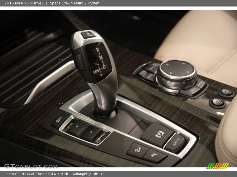 Space Grey Metallic / Oyster 2016 BMW X3 xDrive35i