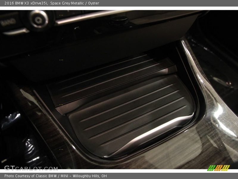 Space Grey Metallic / Oyster 2016 BMW X3 xDrive35i