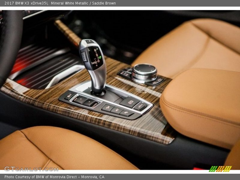  2017 X3 xDrive35i 8 Speed STEPTRONIC Automatic Shifter
