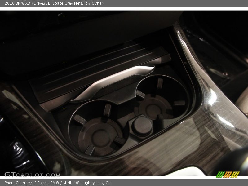 Space Grey Metallic / Oyster 2016 BMW X3 xDrive35i