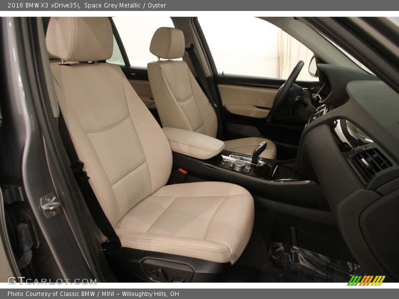 Space Grey Metallic / Oyster 2016 BMW X3 xDrive35i