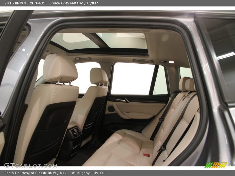 Space Grey Metallic / Oyster 2016 BMW X3 xDrive35i