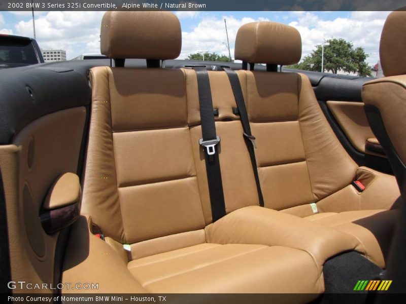 Alpine White / Natural Brown 2002 BMW 3 Series 325i Convertible