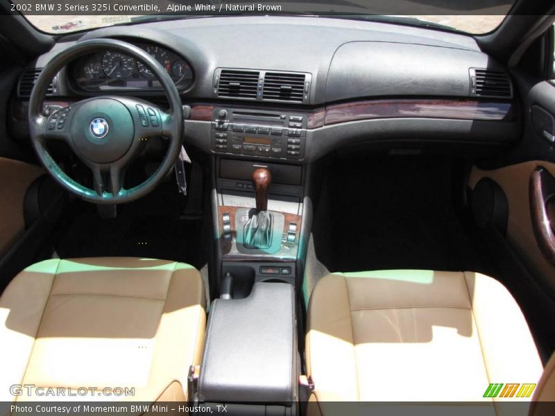 Alpine White / Natural Brown 2002 BMW 3 Series 325i Convertible