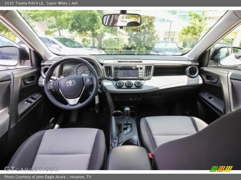 Super White / Ash 2015 Toyota RAV4 LE