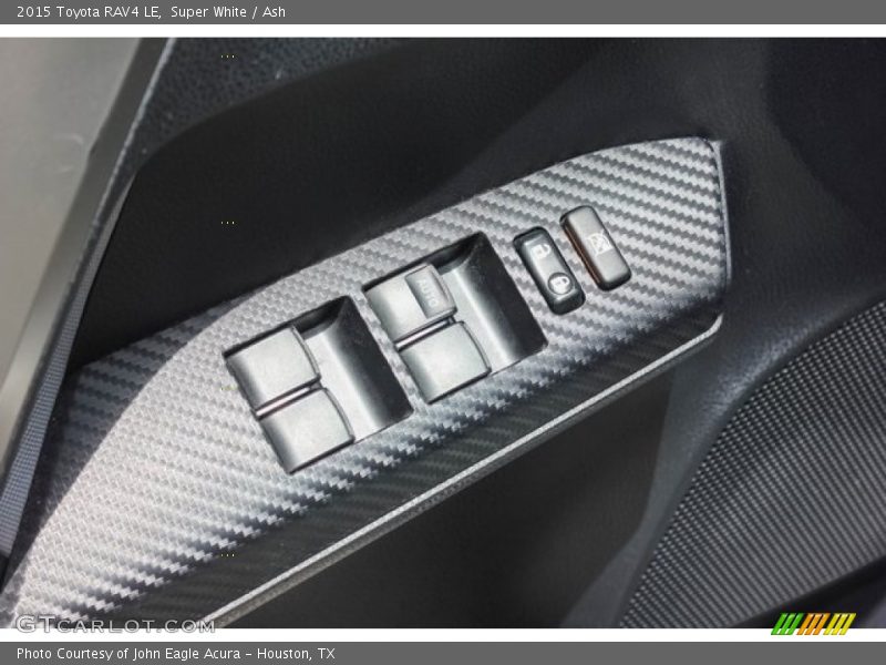 Super White / Ash 2015 Toyota RAV4 LE